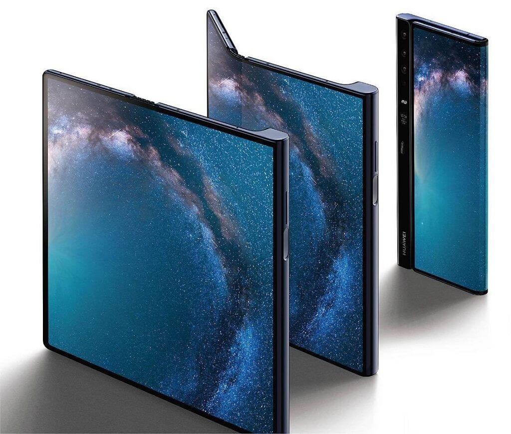 Huawei mate x foldable smarphones