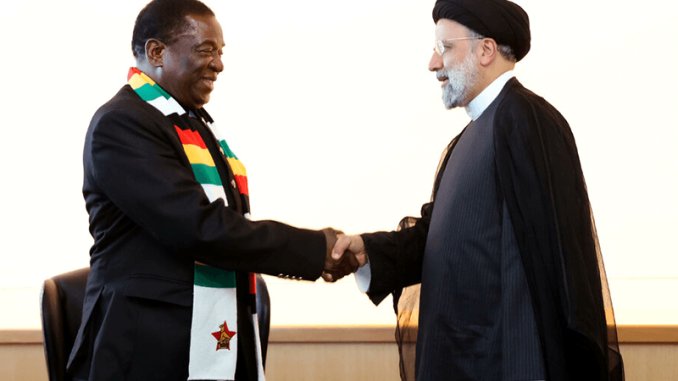 Iran and Zimbabwe - President Raisi and Mnangagwa