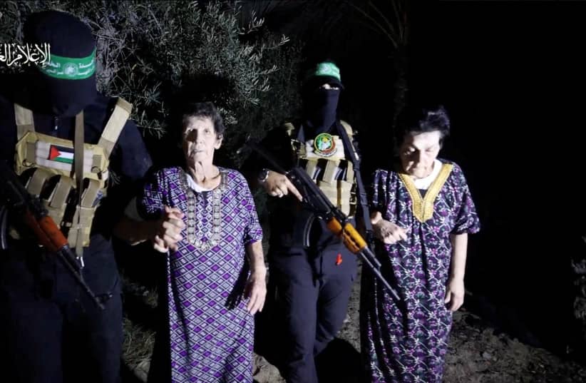 Hamas released two women held hostage