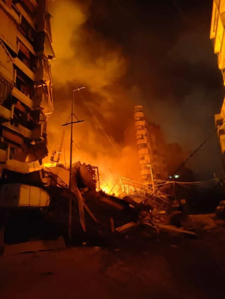 israeli air strike on beirut